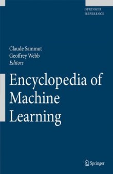 Encyclopedia of machine learning