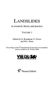 Landslides in research