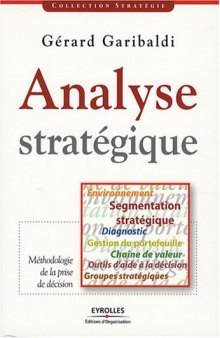 Analyse stratégique
