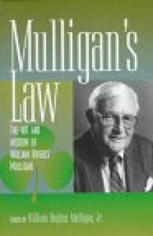 Mulligan's Law: The Wit and Wisdom of William Hughes Mulligan