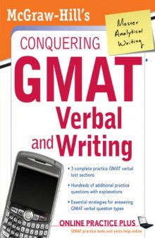 Mcgraw-hill's Conquering Gmat Verbal and Writing