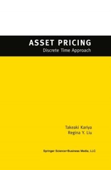 Asset Pricing: -Discrete Time Approach-