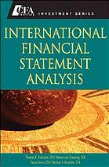 International financial statement analysis