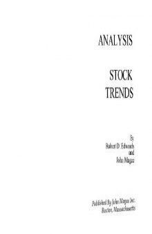 Analysis Stock Trends