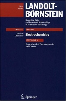 Electrochemical Thermodynamics and Kinetics 