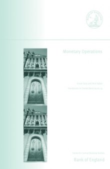 Monetary Operations (Handbooks in central banking)