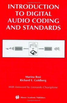 Introduction to digital audio coding and standards