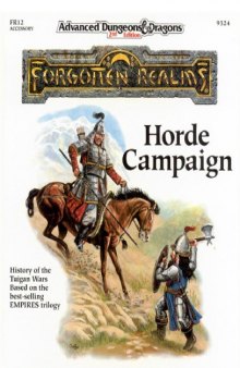 Horde Campaign (AD&D Forgotten Realms Accessory FR12)