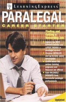 Paralegal Career Starter (3rd Edition)  