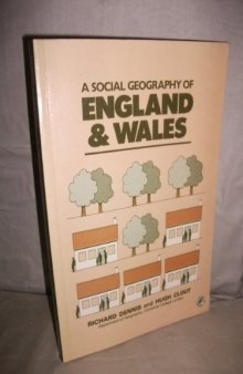 A Social Geography of England and Wales