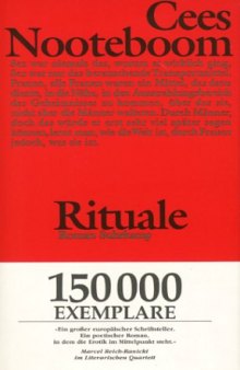 Rituale (رمان تشریفات)