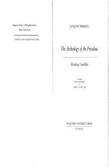 The Archeology of the Frivolous: Reading Condillac
