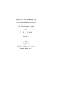 Freud and Psychoanalysis (Collected Works of C.G. Jung, Volume 4)