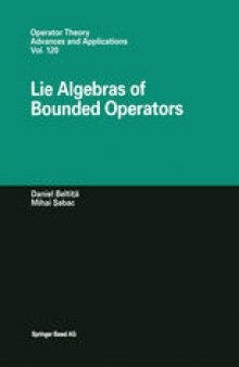 Lie Algebras of Bounded Operators