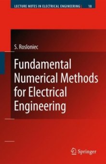 Fundamental numerical methods for electrical engineering