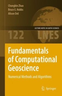 Fundamentals of computational geoscience: numerical methods and algorithms