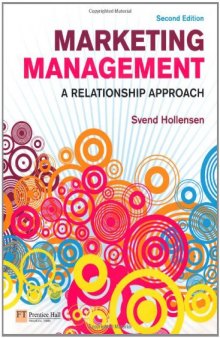 Marketing management : a relationship approach