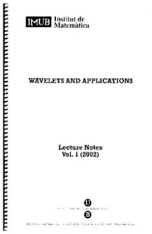 Wavelets and applications