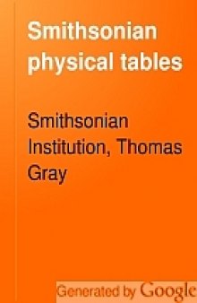 Smithsonian physical tables