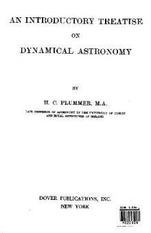 An Introductory Treatise On Dynamical Astronomy