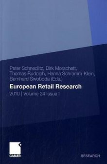 European Retail Research: 2010 I Volume 24 Issue I