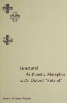 Structural arithmetic metaphor in the Oxford ''Roland''