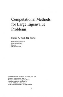 Handbook of Numerical Analysis. Solution of Equations in Rn (Part 4), Techniques of Scientific Computing (Part 4), Numerical Methods for Fluids (Part 2)
