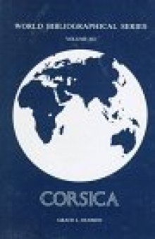 Corsica (World Bibliographical Series)