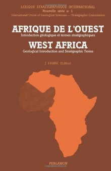 Afrique De L'ouest. Introduction Géologique et Termes Stratigraphiques