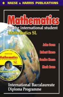 Mathematics for the International Student (International Baccalaureate Mathematics SL) (International Baccalaureate Diploma Programme)