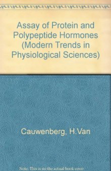 Assay of Protein and Polypeptide Hormones