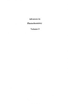 Advances in Photochemistry, Volume 2