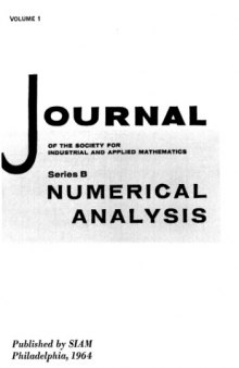 Journal SIAM series B on Numerical Analysis (1964-1965)