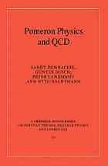 Pomeron physics and QCD