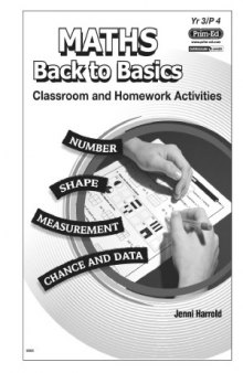 Maths Homework, Book C  Back to Basics Activities for Class and Home