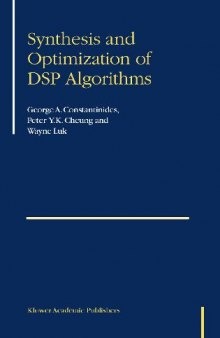 Synthesis and optimization of DSP algorithms