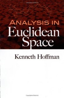 Analysis in Euclidean Space    