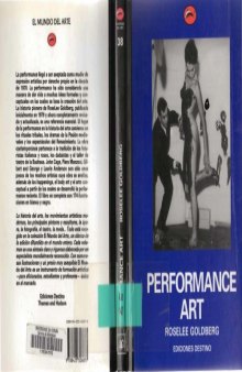 Performance Art (Spanish Edition)