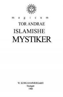 Исламские мистики