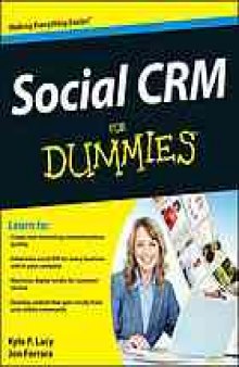 Social CRM for dummies