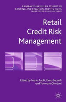 Retail Credit Risk Management