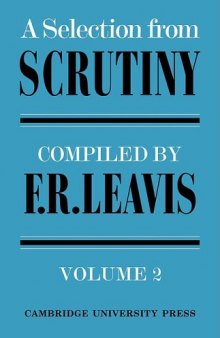 A Selection from Scrutiny: Volume 2