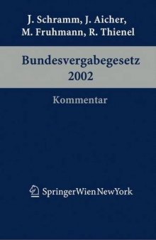 Bundesvergabegesetz 2002: Komentar