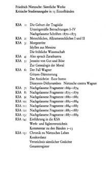 Menschliches, Allzumenschliches I-II. Band 2 (Kritische Studienausgabe in 15 Einzelbänden)