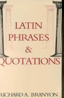 Latin Phrases and Quotations
