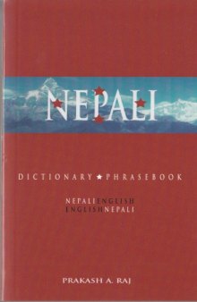Nepali-English  English-Nepali Dictionary & Phrasebook