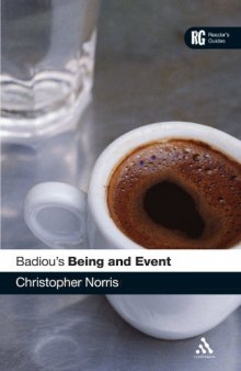 Badiou's 'Being and Event': A Reader's Guide (Reader's Guides)