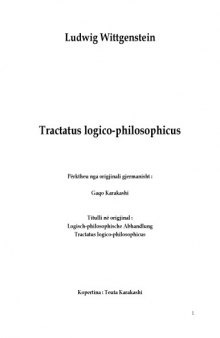 Tractatus logico-philosophicus 
