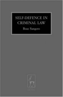 Self-defence in Criminal Law (Criminal Law Library)