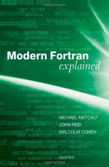 Modern Fortran Explained